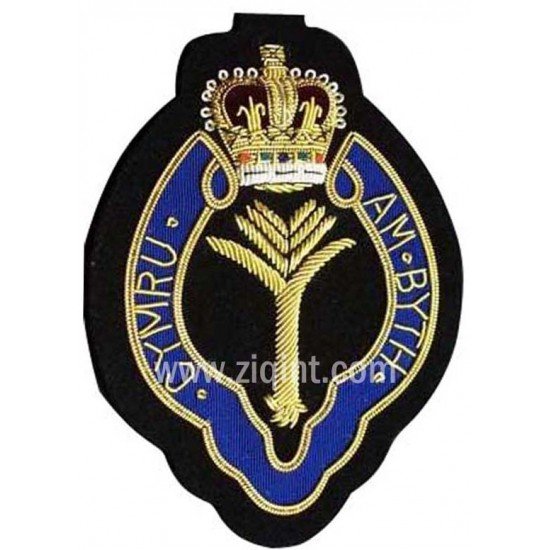 Bullion Wire Blazer Badges