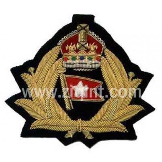 Bullion Wire Blazer Badges